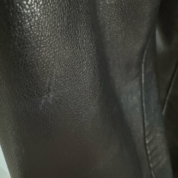 LNR by La Nouvelle Renaissance Womens Black Leather Jacket Size XS - Picture 9 of 11